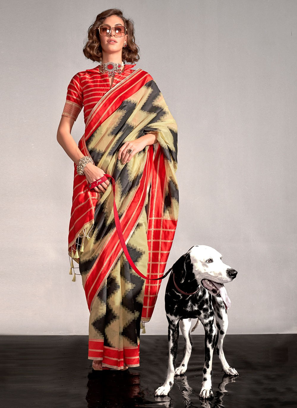 Classic Woven Silk Saree - S6866