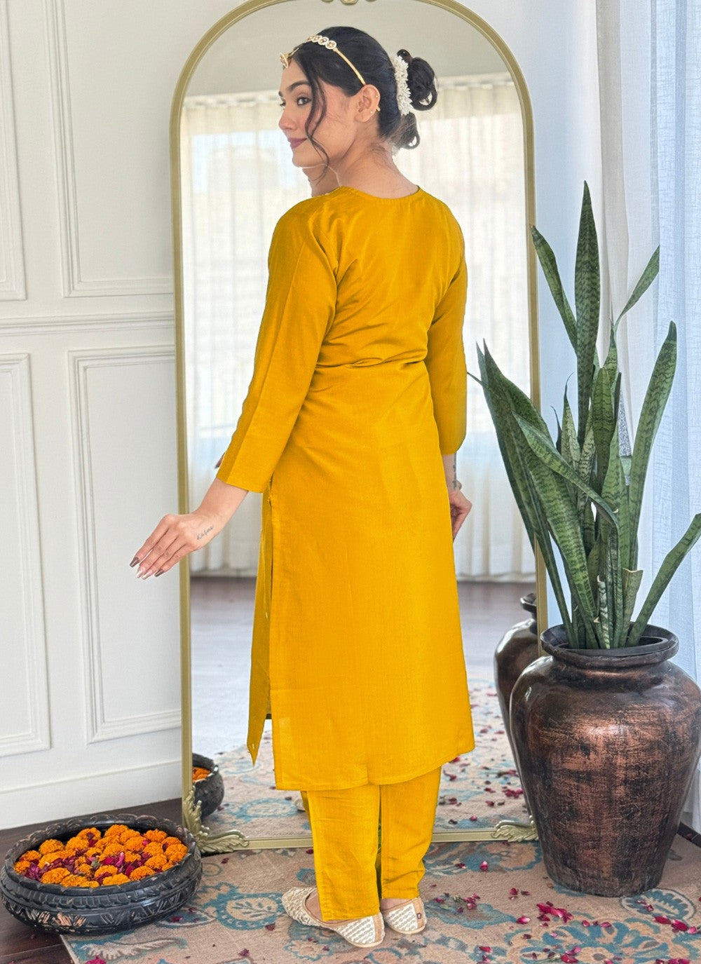 Archive Embroidered 316525 Yellow T6749