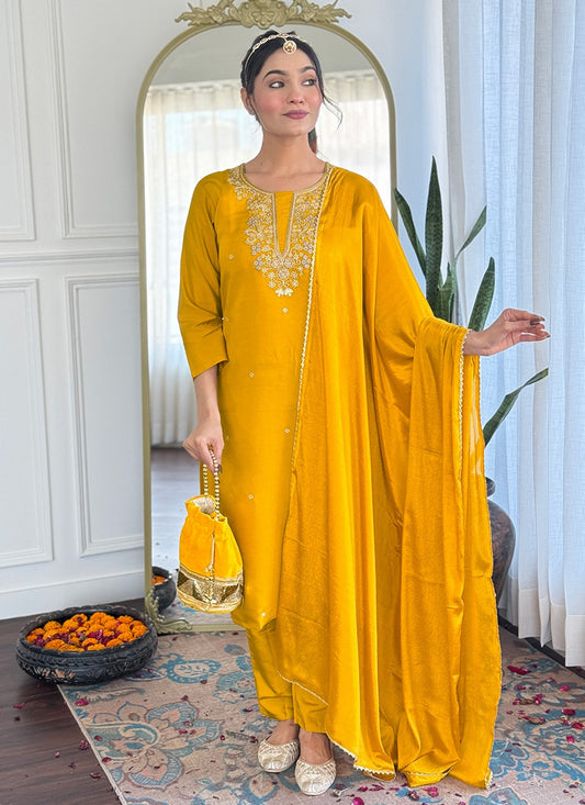 Archive Embroidered 316525 Yellow T6749