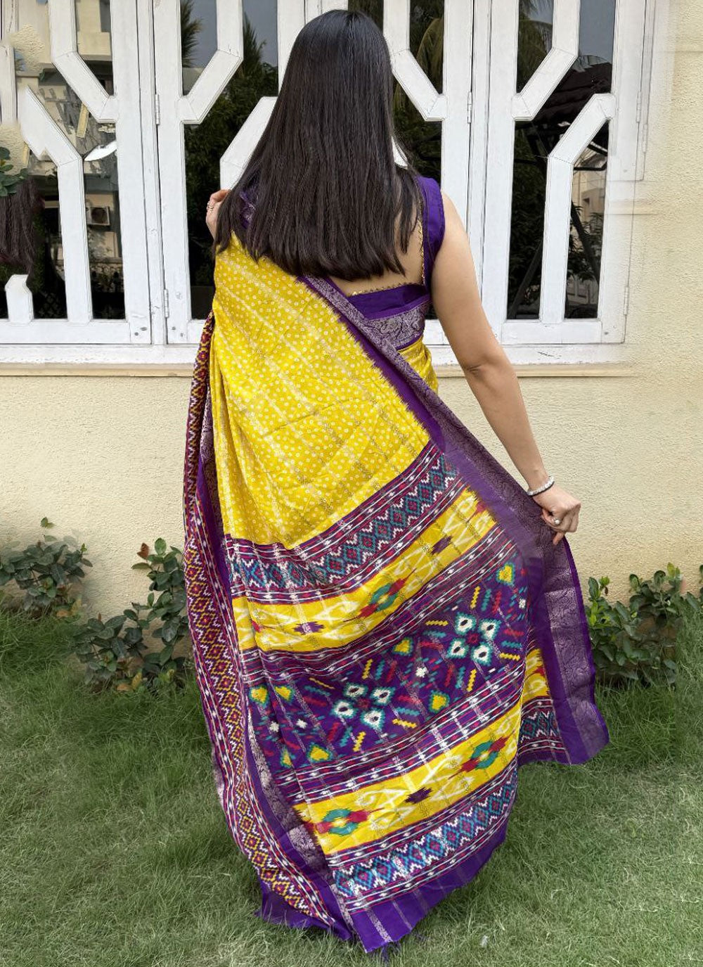 Printed, Weaving Zari Cotton Silk Saree - S11784