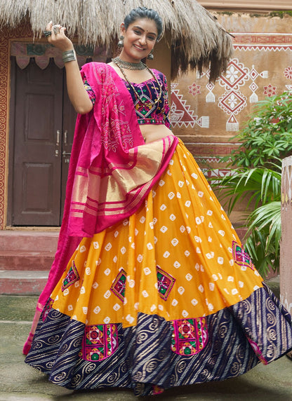 Embroidered Viscose Readymade Lehenga Choli - L2286