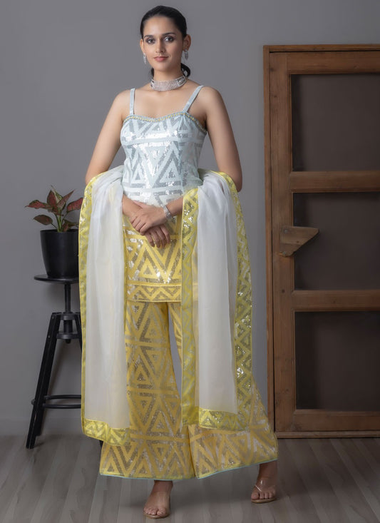 Archive Sequins, Thread 316699 Yellow T6789