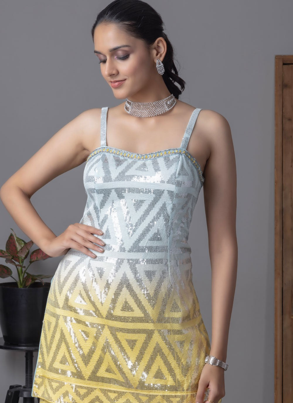Archive Sequins, Thread 316699 Yellow T6789