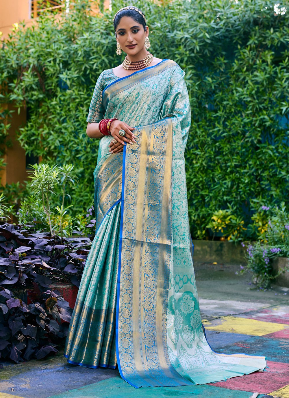 Woven, Zari Banarasi Silk Saree - S12256